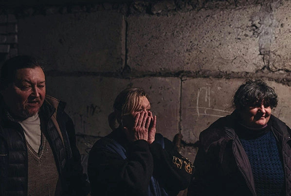 ukrine people facing wars